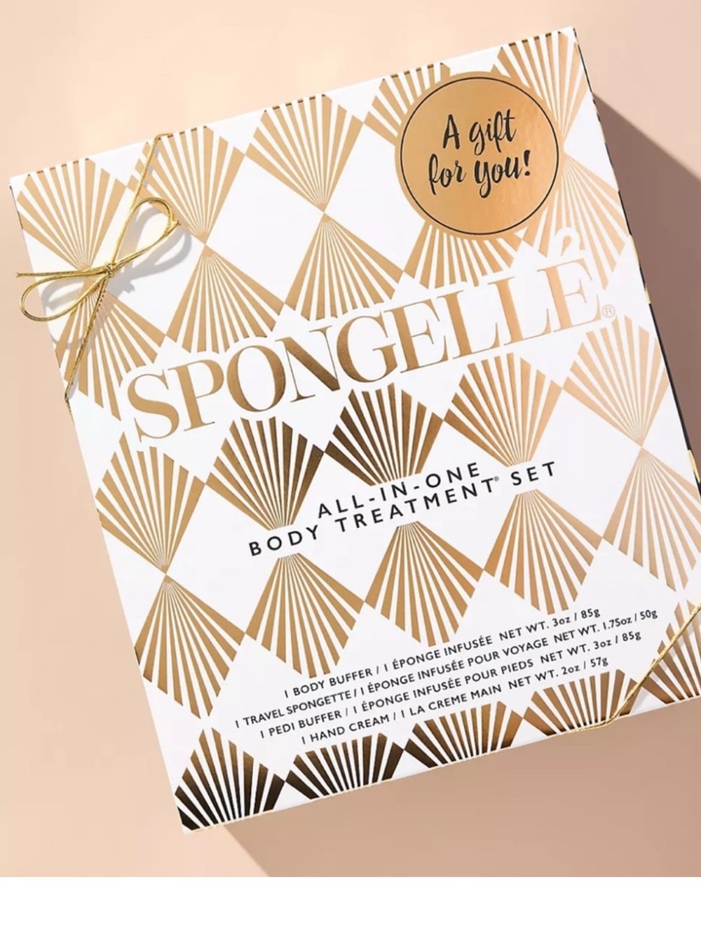 Spongelle All-In-One Body Treatment Set in French Lavender New In Box